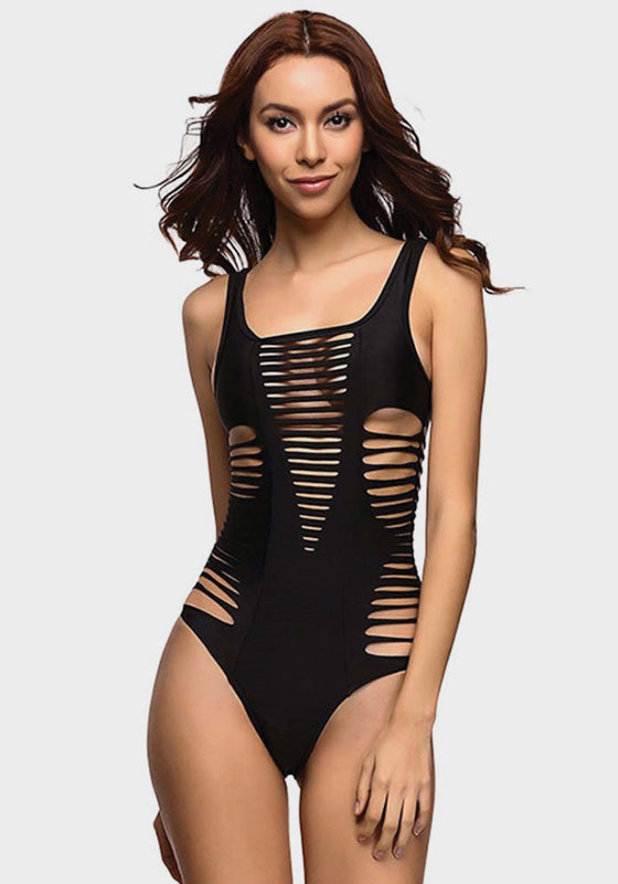 Red Rose Hollow Out One Piece Red Rose Hollow Out One Piece