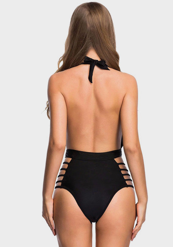 Dixi Deep V Neck Backless One Piece Dixi Deep V Neck Backless One Piece