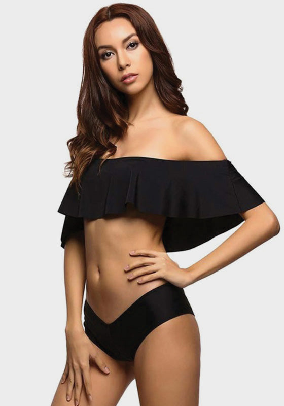 Villa Ruffled Two Piece Bikini Villa Ruffled Two Piece Bikini